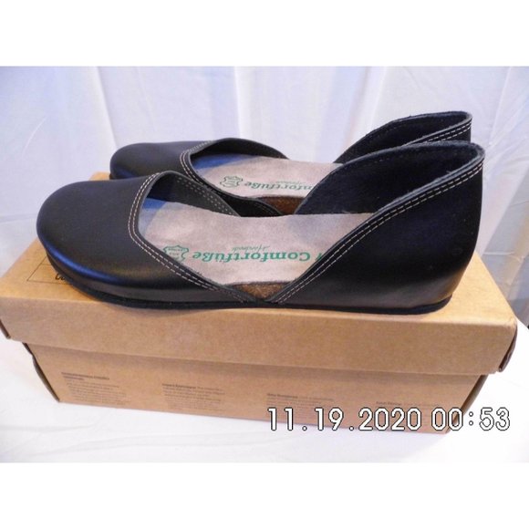 Comfortfube Black Este D’Orsay Flat - Picture 2 of 6